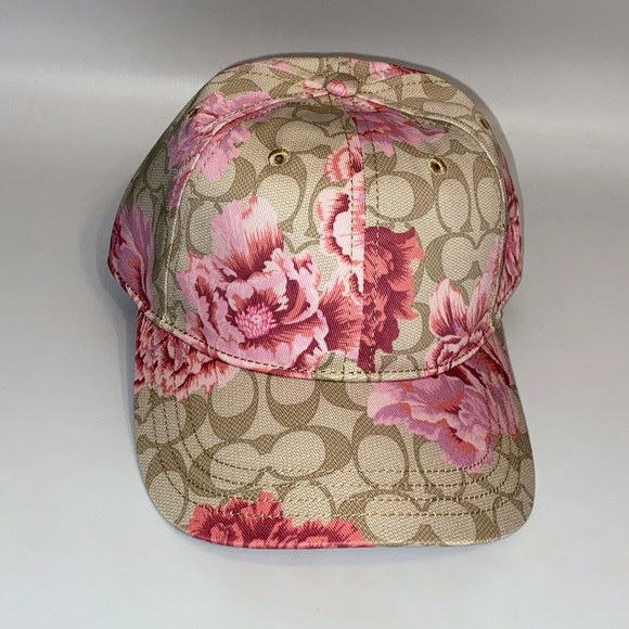 COACH WOMENS HAT KAFFE FASSETT PRINT NEW - Picture 3 of 5